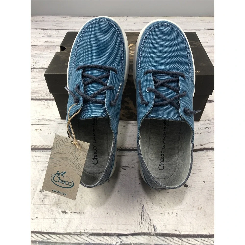 Chaco Men's Chillos Sneaker Ocean Blue Mens Size 9 JCH108465